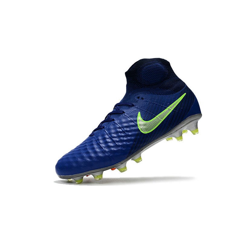 Nike Magista Obra Elite DF FG Men Modrý Zelená